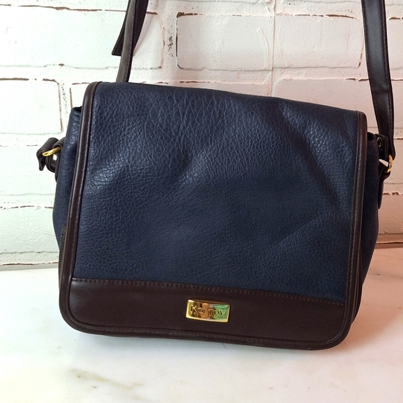Vtg Koltav Leather Shoulder Bag Purse - Picture 1 of 10